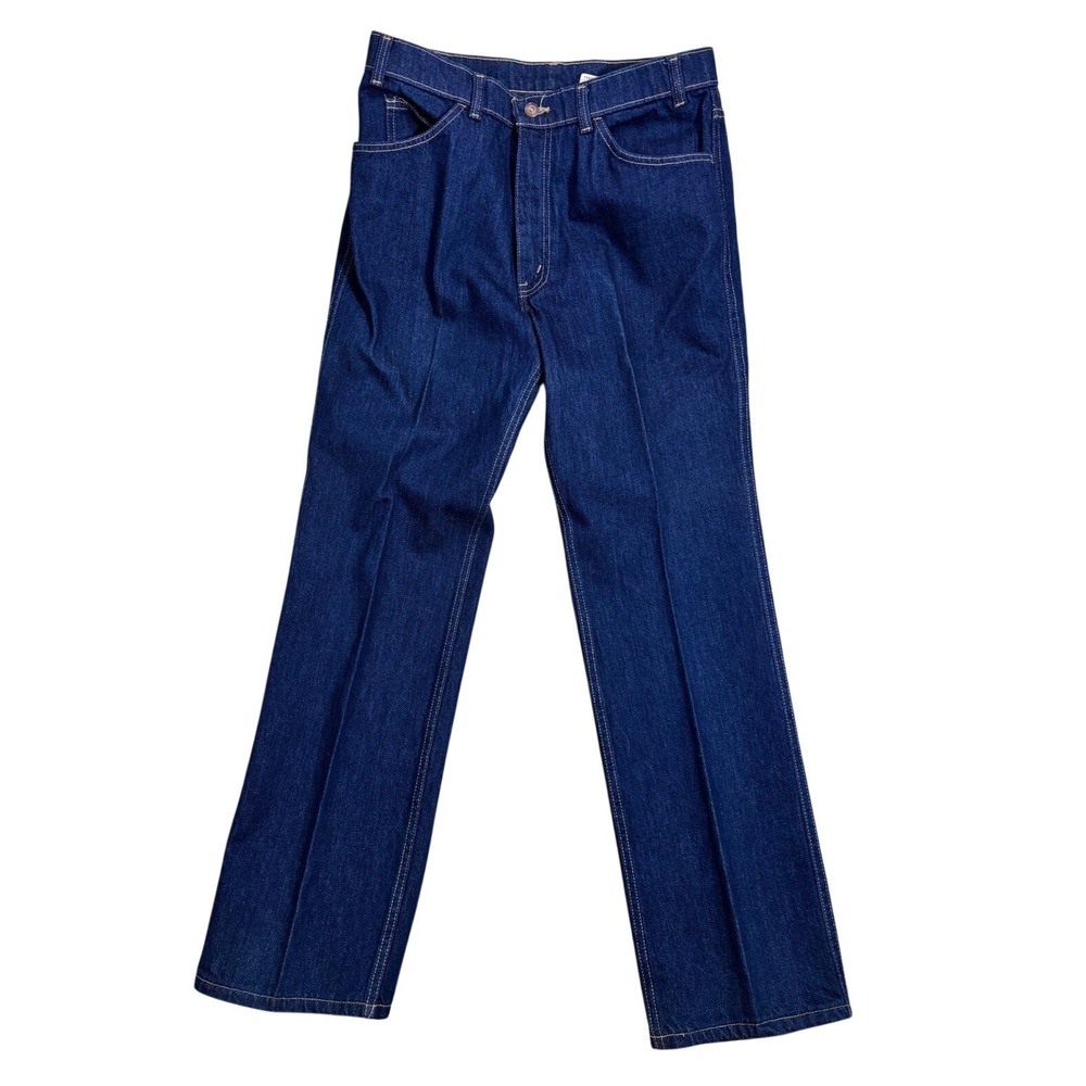 Levis For Men Skosh More Comfort Jeans Orange Tab Dark Wash Indigo 34x30 Vintage